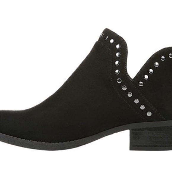 Carlos by Carlos Santana Black Suede Stud Booties - Size 6 - New in Box - Picture 3 of 5